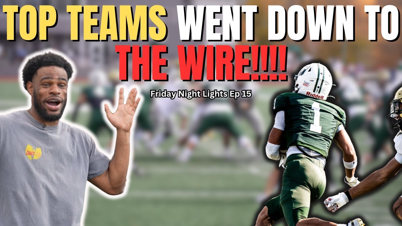Top 3 Matchup Went Down To The Wire!!! (Delbarton v St Joe's)