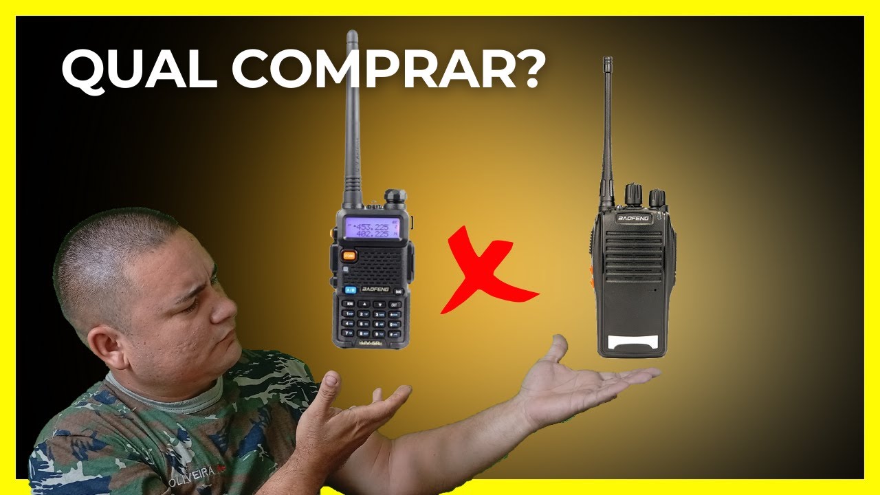 777S vs UV-5R: Qual rádio comprar em 2026?