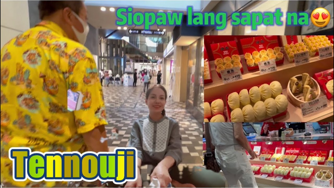 Siopaw lang sapat na maka gala lang sa tinnouji Mio mall👍久々😂天王寺MIO行って来たー😄
