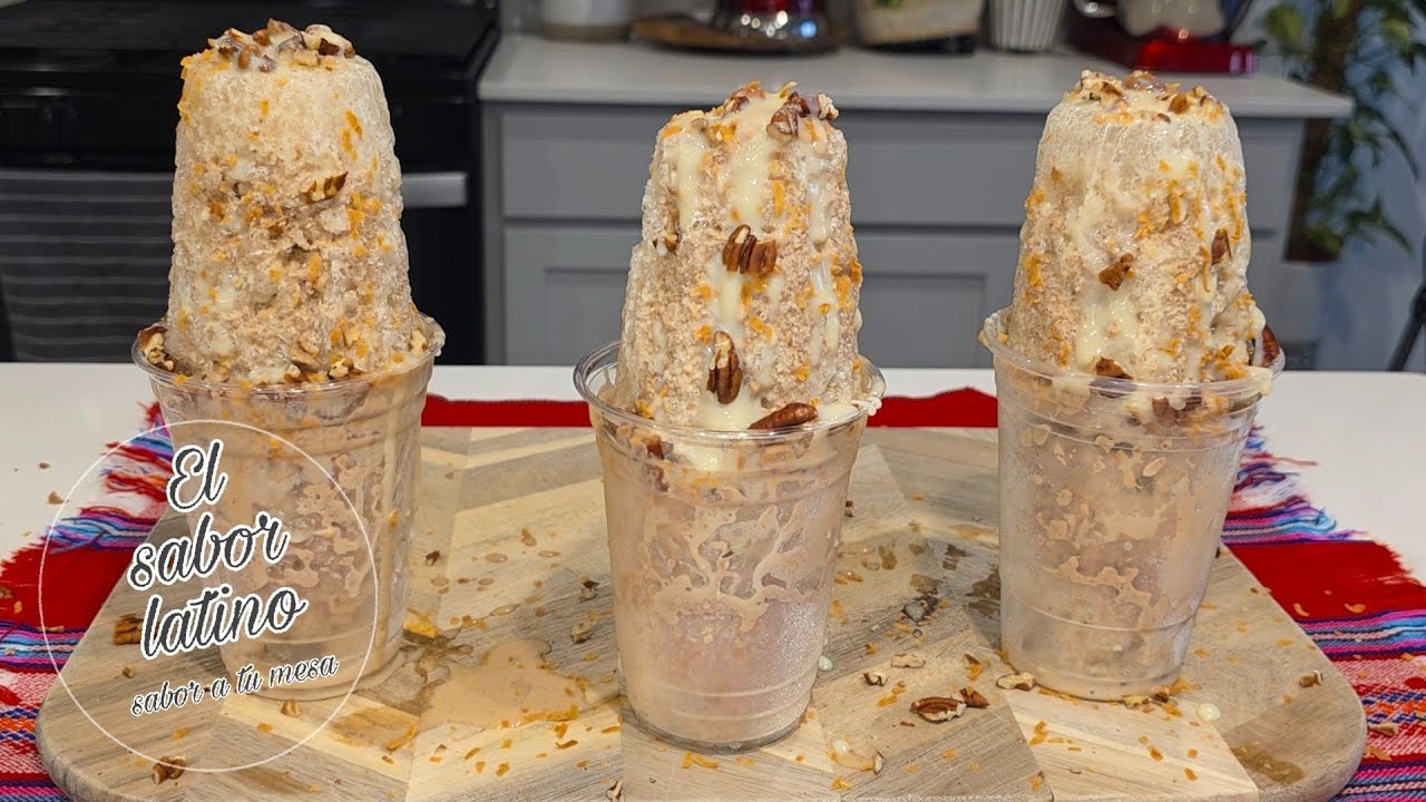 🔴Como Hacer Unos Deliciosos Raspados de Nuez |Fáciles y Ricos|💥