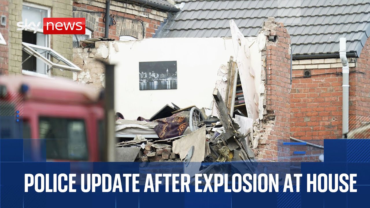 Police update after explosion at a house in Nottinghamshire