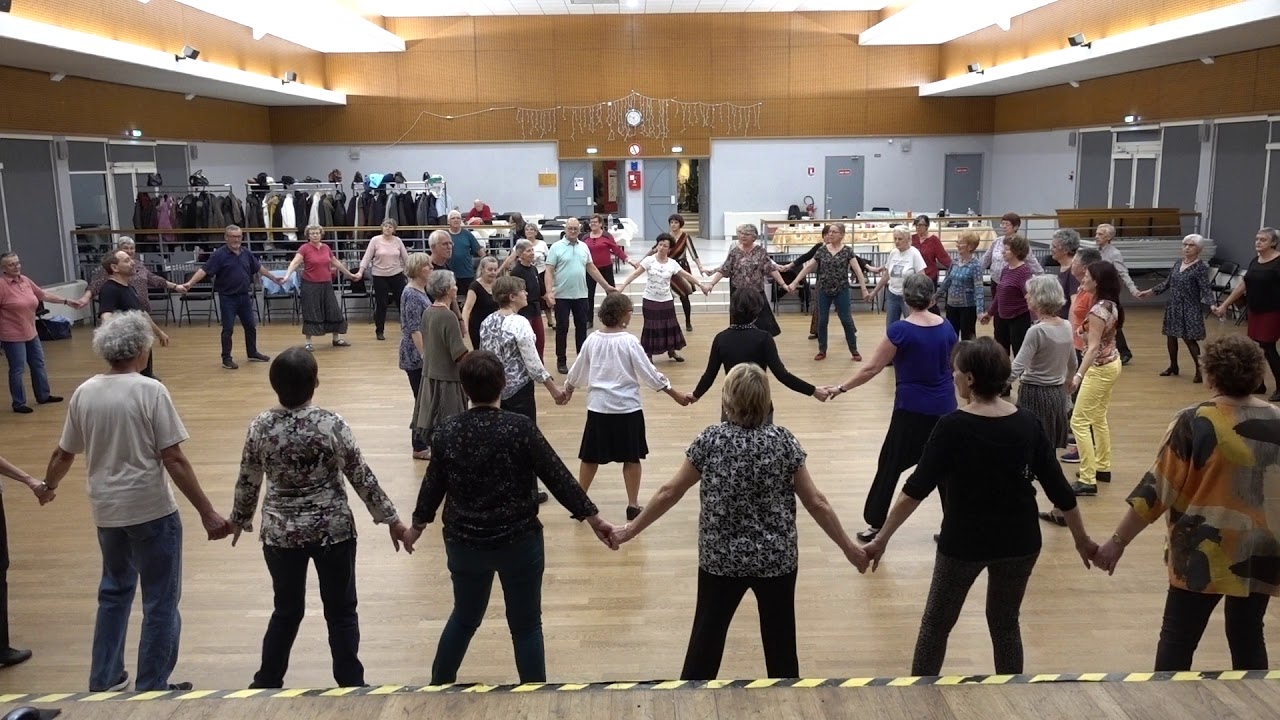 BRATE MOJ Greek Style Circle Dance   Cezary Aron Cesarz    2019 Orleans, France Workshop with Ira We