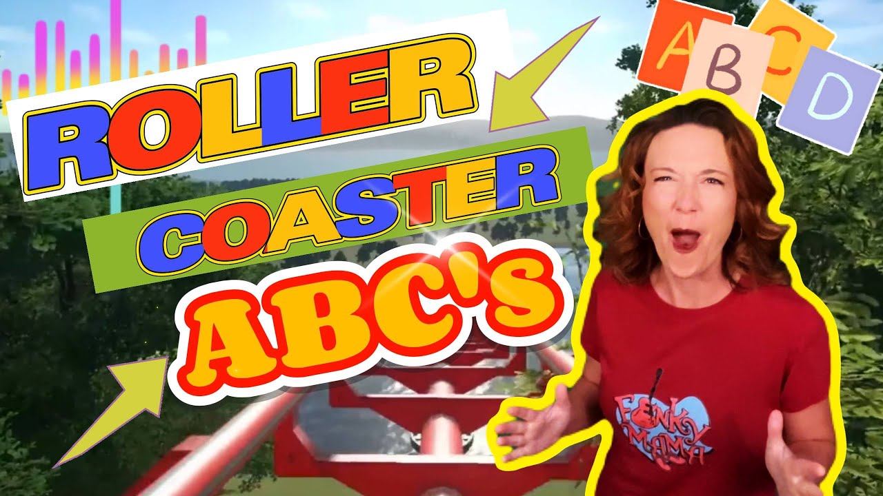 🎢ROLLER COASTER ABC ADVENTURE!🎢Learn the ABCs! Preschool learning kids games
