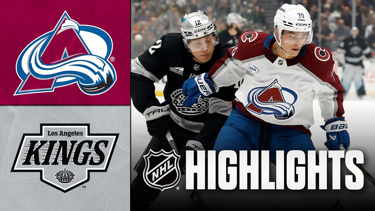 NHL Highlights | Avalanche vs. Kings | October 07, 2025