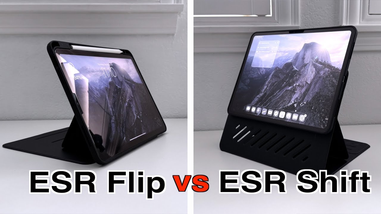 ESR Flip vs ESR Shift Case for iPad | Artist Review
