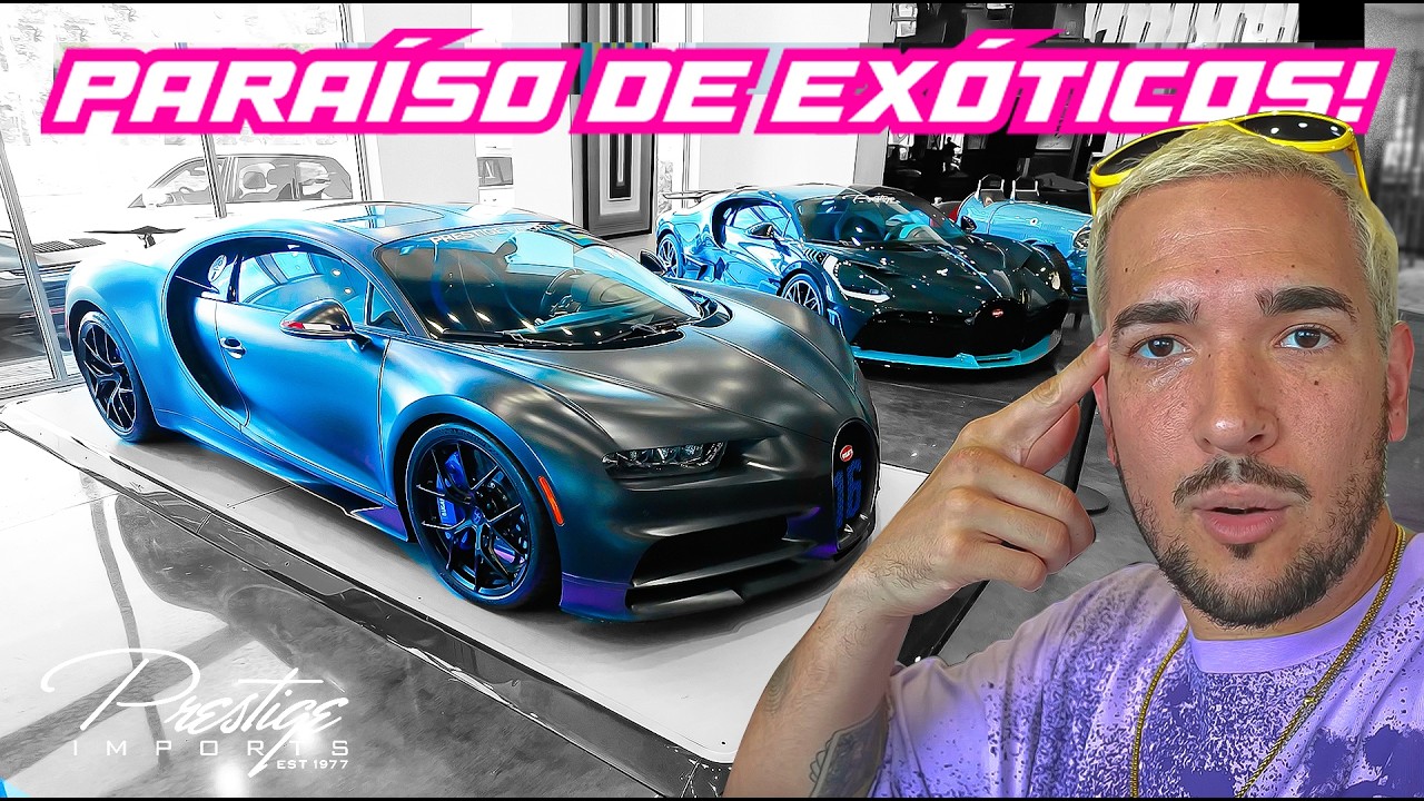 Visitamos EL PARAISO de los AUTOS EX&Oacute;TICOS en MIAMI (PRESTIGE IMPORTS) | JUCA