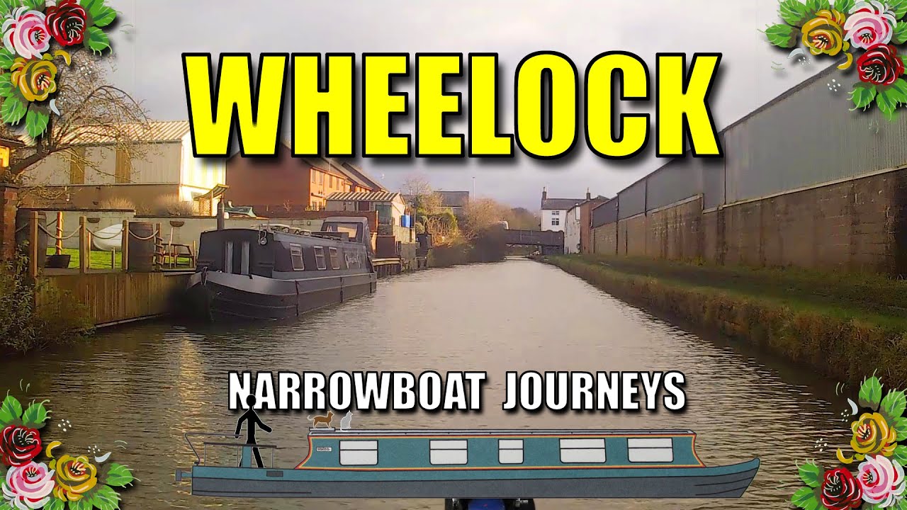 Ettiley Heath, nr Sandbach to Wheelock - A narrowboat journey on the Trent & Mersey canal.