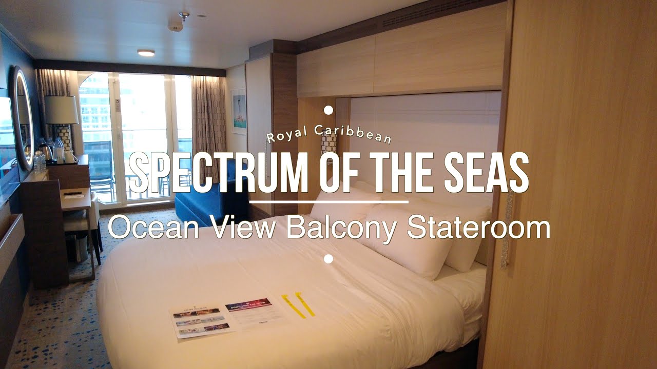 Spectrum of the Seas | Ocean View Balcony Room Tour | Traveller Passport