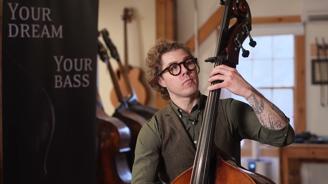 Уникальный итальянский контрабас в исполнении Алекса Свенсена в Upton Bass.