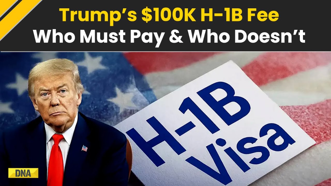 H1B Visa: Trump&rsquo;s $100K H-1B Move Sparks Relief For Students, Worry For Workers | World News