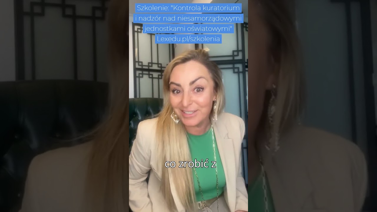 Szkolenie 8 maja - Kuratorium oświaty i nadz&oacute;r pedagogiczny