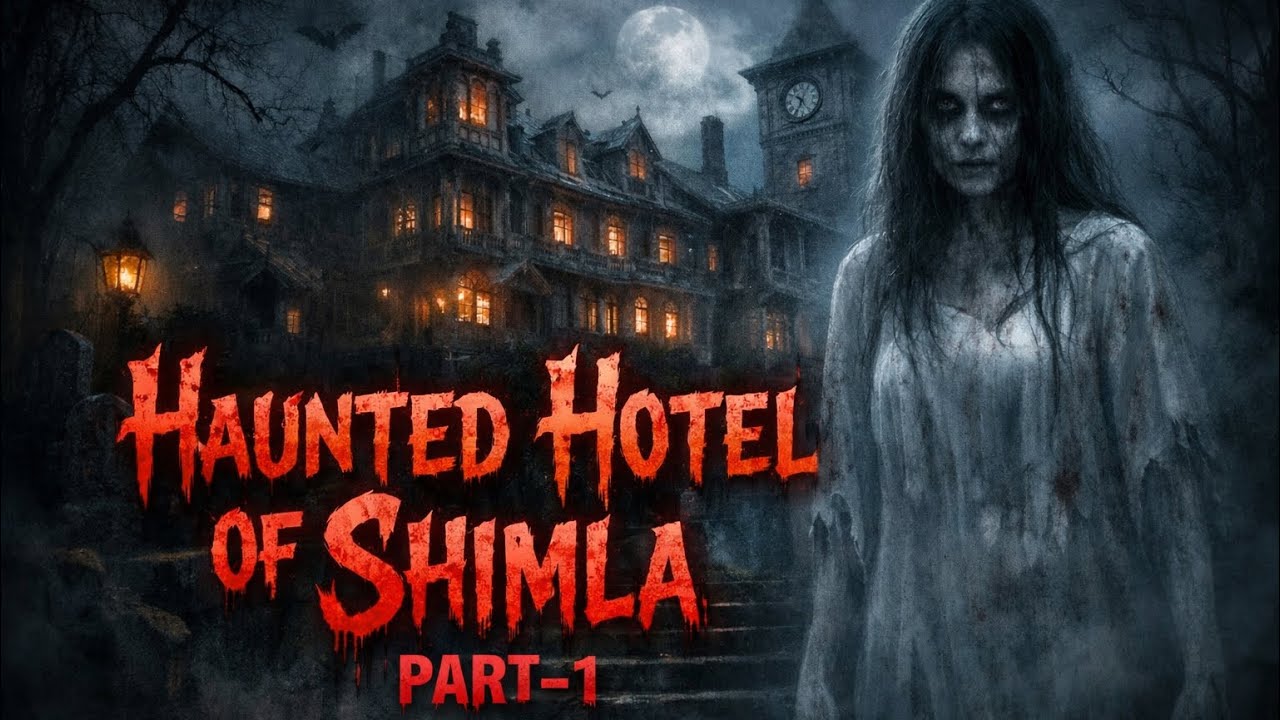 We Stayed in Shimla’s Most Haunted Hotel… What Happened at Night Will Shock You! | Part-1😨