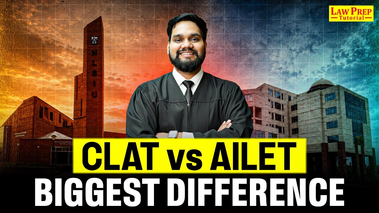 CLAT vs AILET: Biggest Differences Every Aspirant Must Know | Law Entrance Exam Preparation