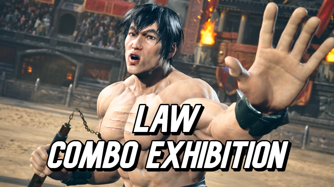 철권8 로우 숙련 콤보무비 | Marshall Law Combo Exhibition