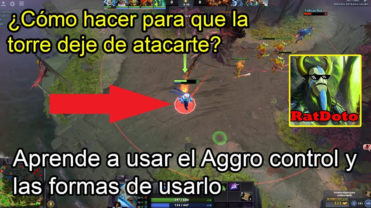 Dota 2: Explicando el Aggro control y las formas de usarlo