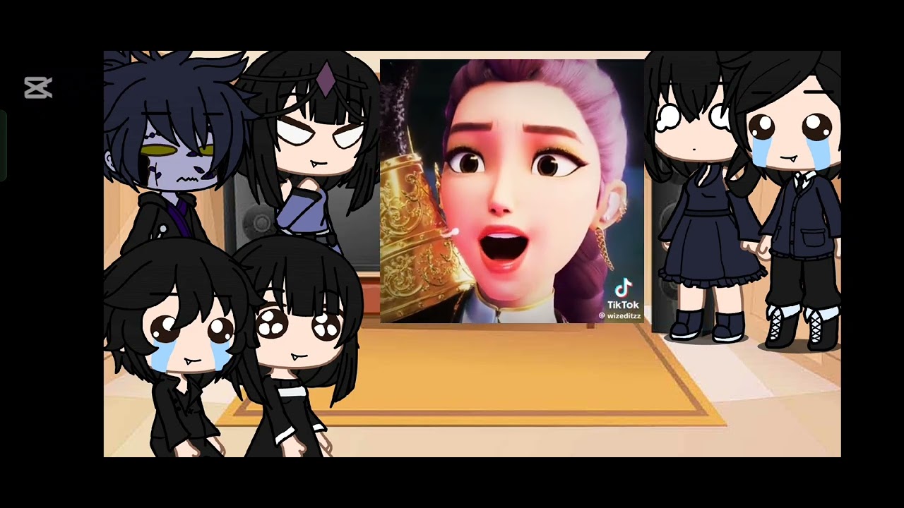 K pop demon hunters parents React