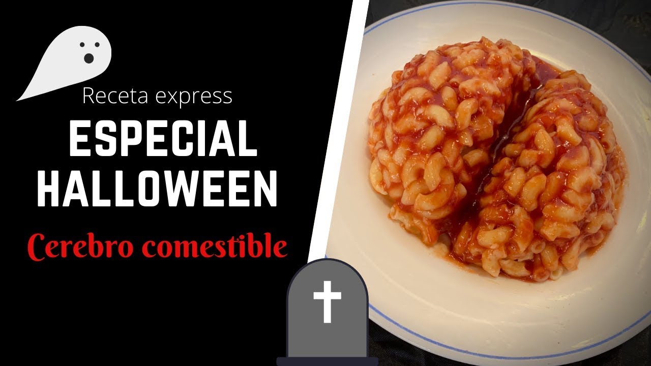RECETA express ESPECIAL HALLOWEEN | Cerebro comestible