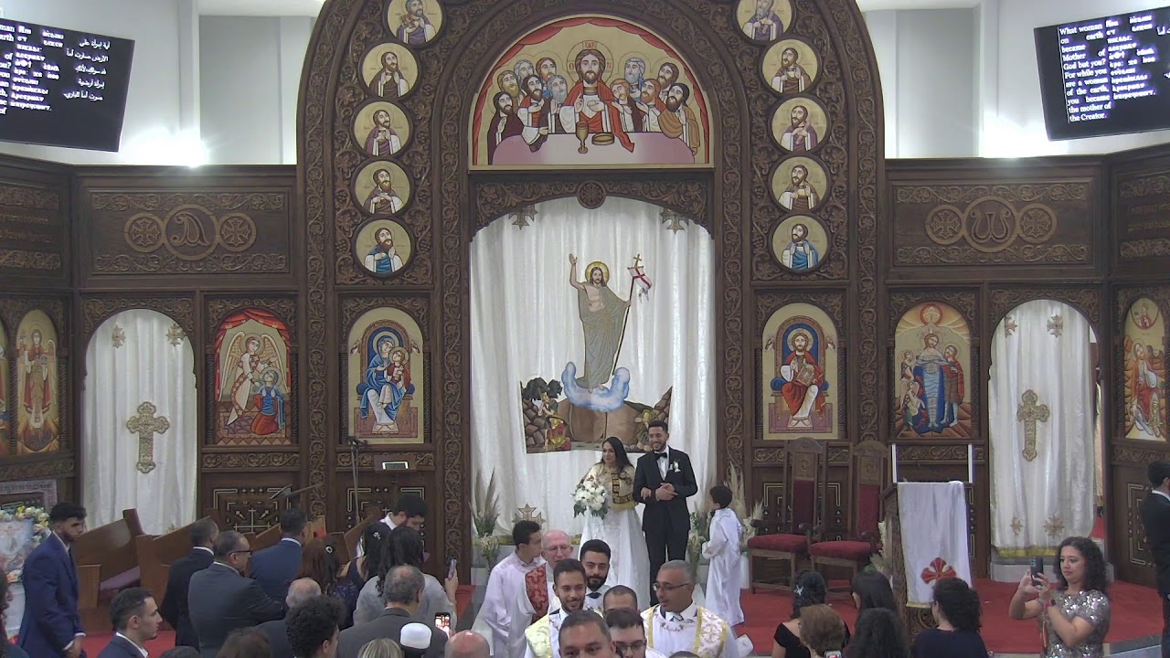 Crowning Ceremony of Philopateer and Marleen Zaki