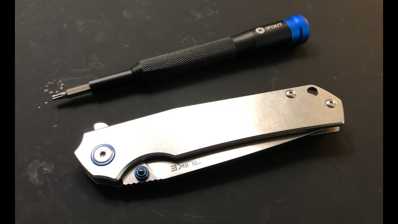 How to disassemble and maintain the Ruike P801 pocketknife