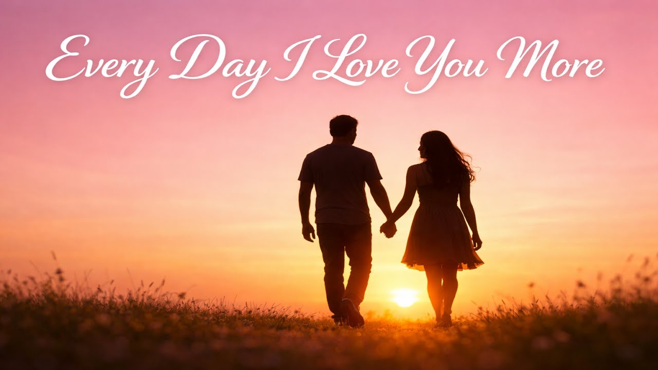 Every Day I Love You More – A Beautiful Christian Love Song for Couples (Lyrics)