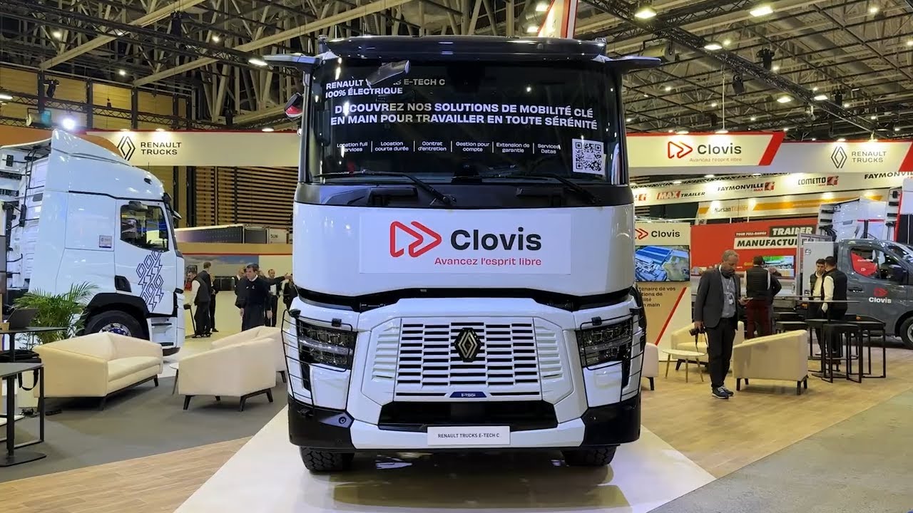 Renault Trucks E-Tech C (2026) — Интерьер и экстерьер | Солутранс 2025 Лион