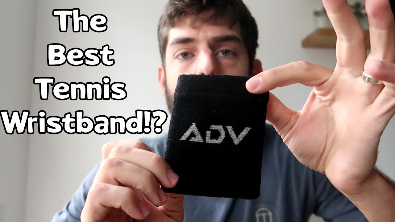 The BEST Wristband for Playing Tennis and Sweat Absorption