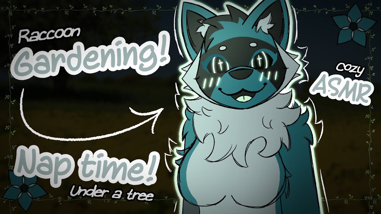 Furry ASMR | Let's sleep together in the garden! (Gardening, Tapping, & Kissing!🌱)