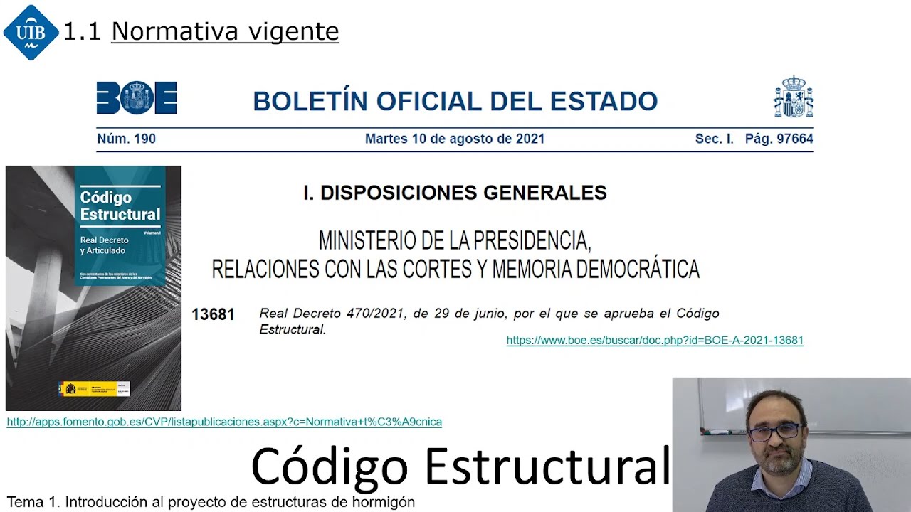 Tema 1(1)_Est. hormigón CodE-21. Introducción al proyecto de estr. de hormigón. Normativa vigente