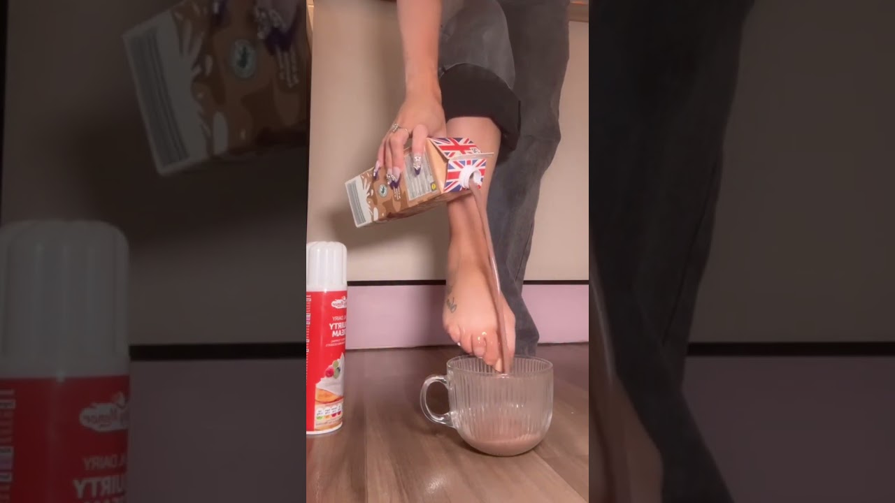 Wanna some chocolate shake 