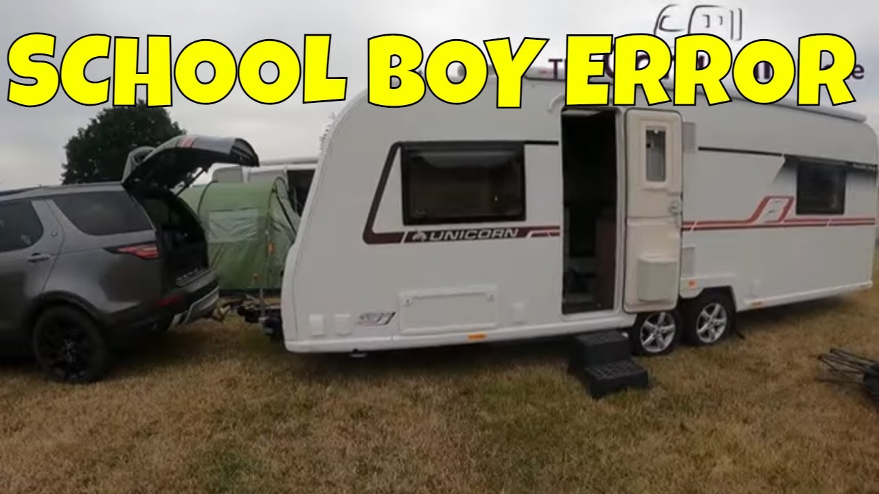 NEW TO CARAVANNING, How Not To Caravan!!!