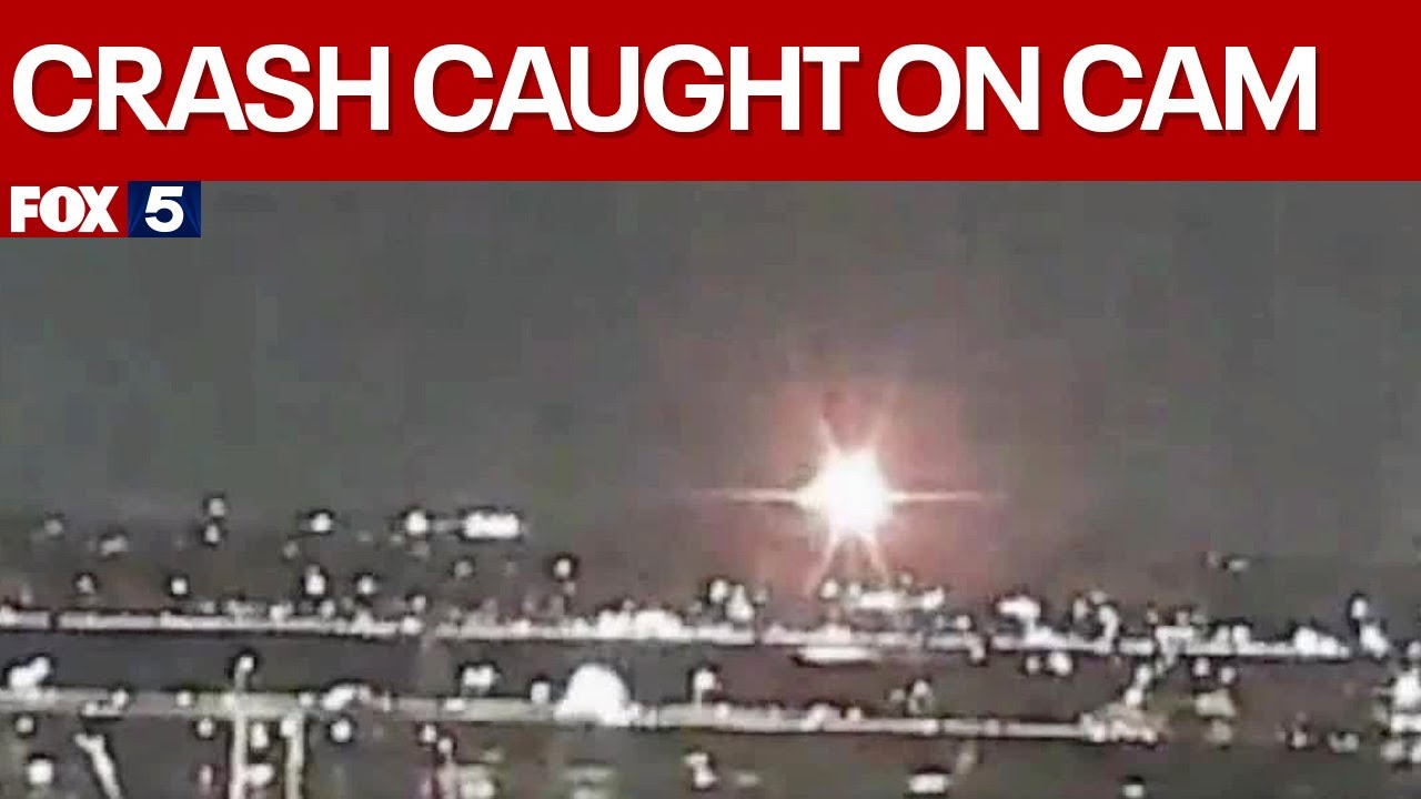 Video of Washington DC plane-helicopter crash
