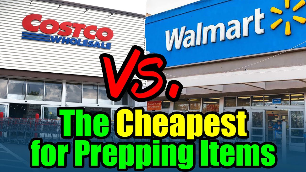 Costco или Walmart &mdash; где дешевле продукты для ГОТОВОЙ ЕДЫ?