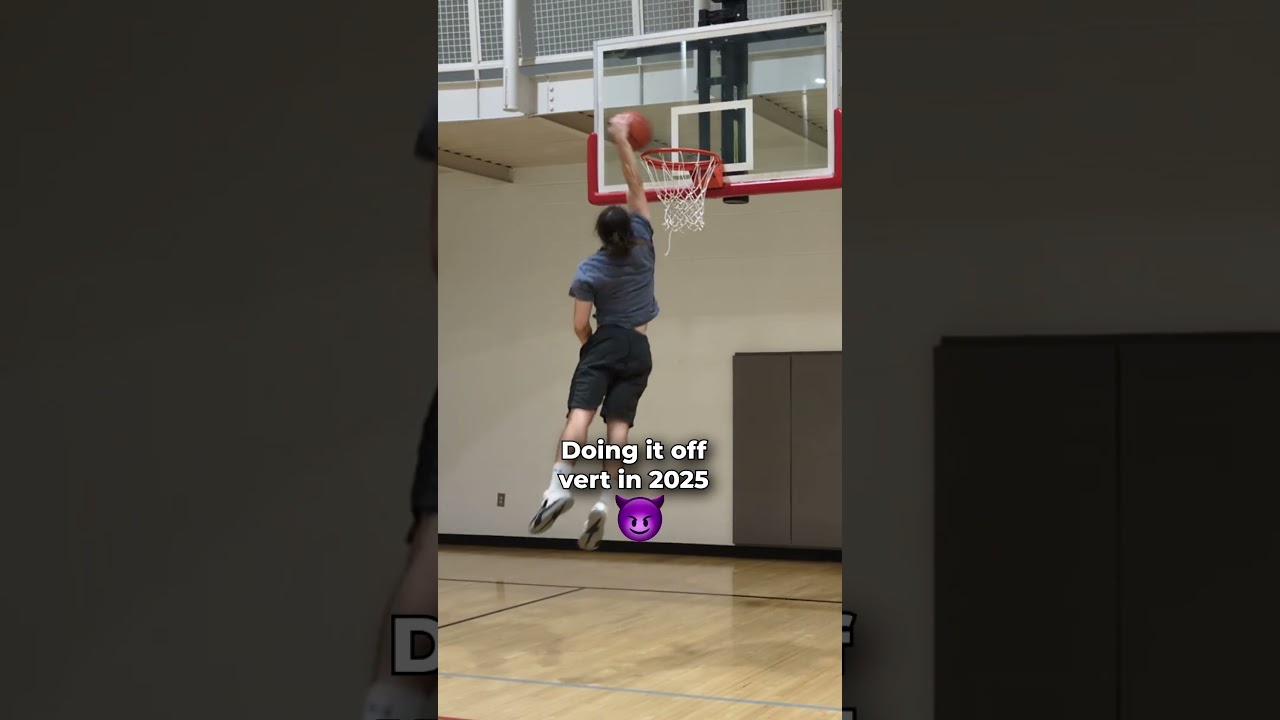 Crazy Ziani dunk progress 🤯🔥  #dunk #basketball #nba #shorts #progress #motivation