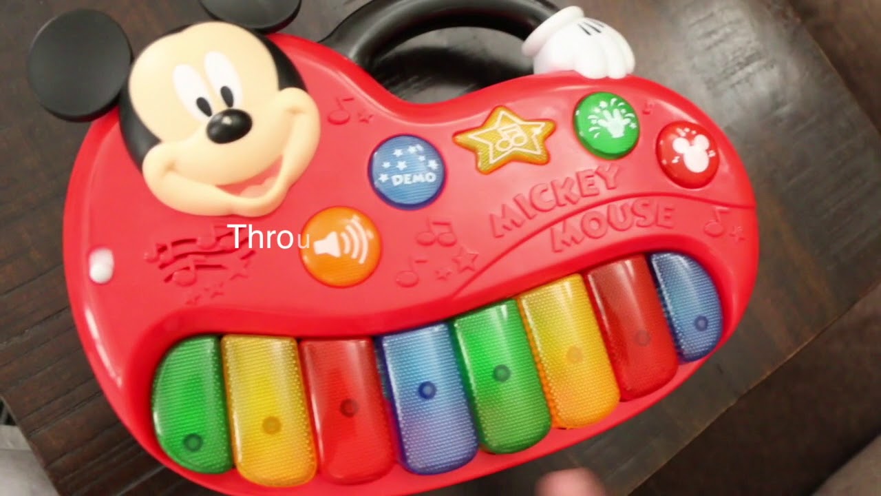 Mickey Mouse Keyboard DESTRUCTION