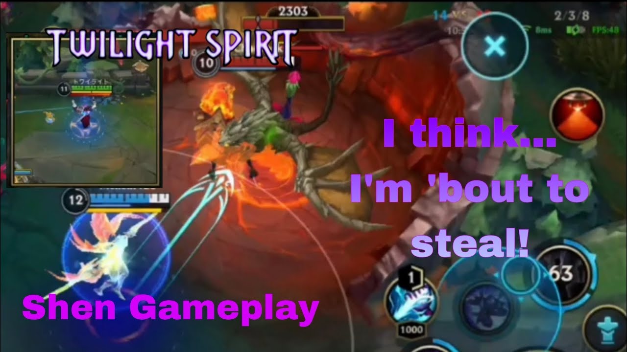 I Think I'm about to.. STEAL! | Shen Full Gameplay | League of Legends: Wildrift