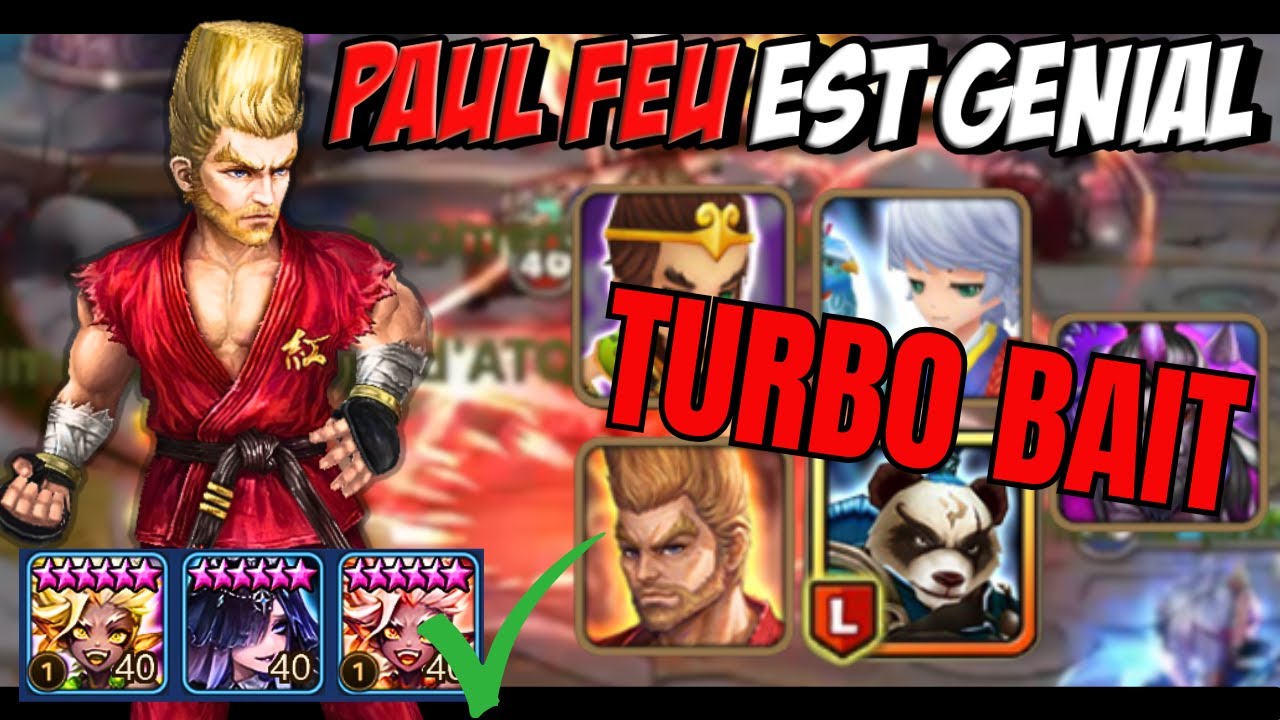 PAUL FEU est OP mais pas EN FIRST PICK ! Summoners War RTA