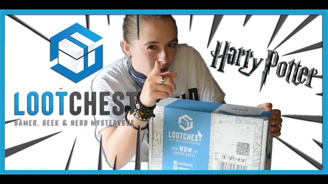 DieRottens... packen aus... 📦 Lootchest von HARRY POTTER...  🎉 UNBOXING #018
