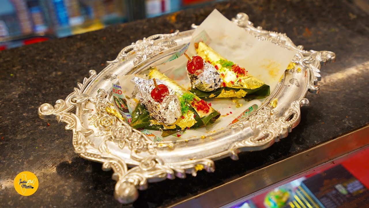 Rs. 5000/- Only Sajan Sajani Gold Plated Paan l Patna Street Food
