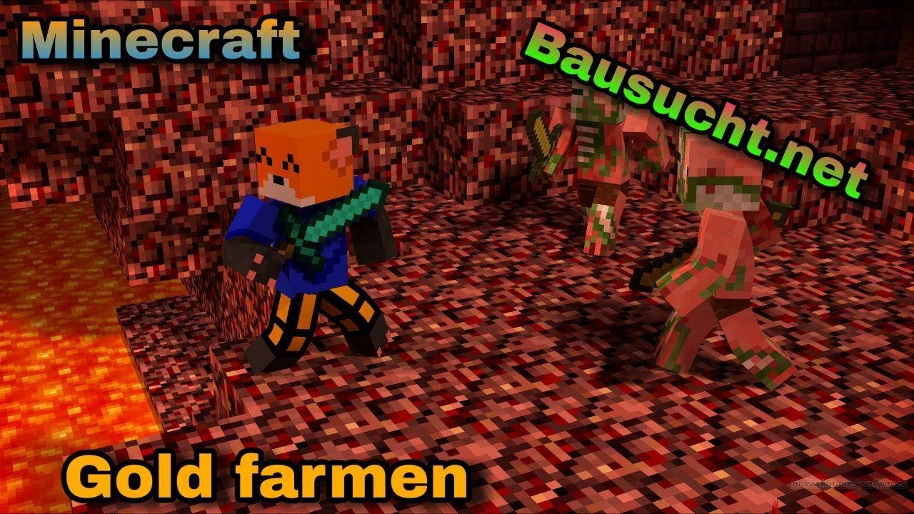 Minecraft [Bausucht.net] Sehr viel Gold farmen