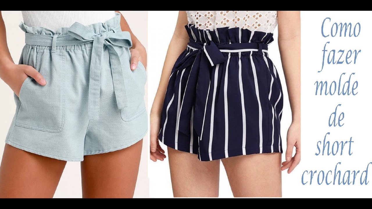 Diy - Como fazer molde short clochard - aula 283