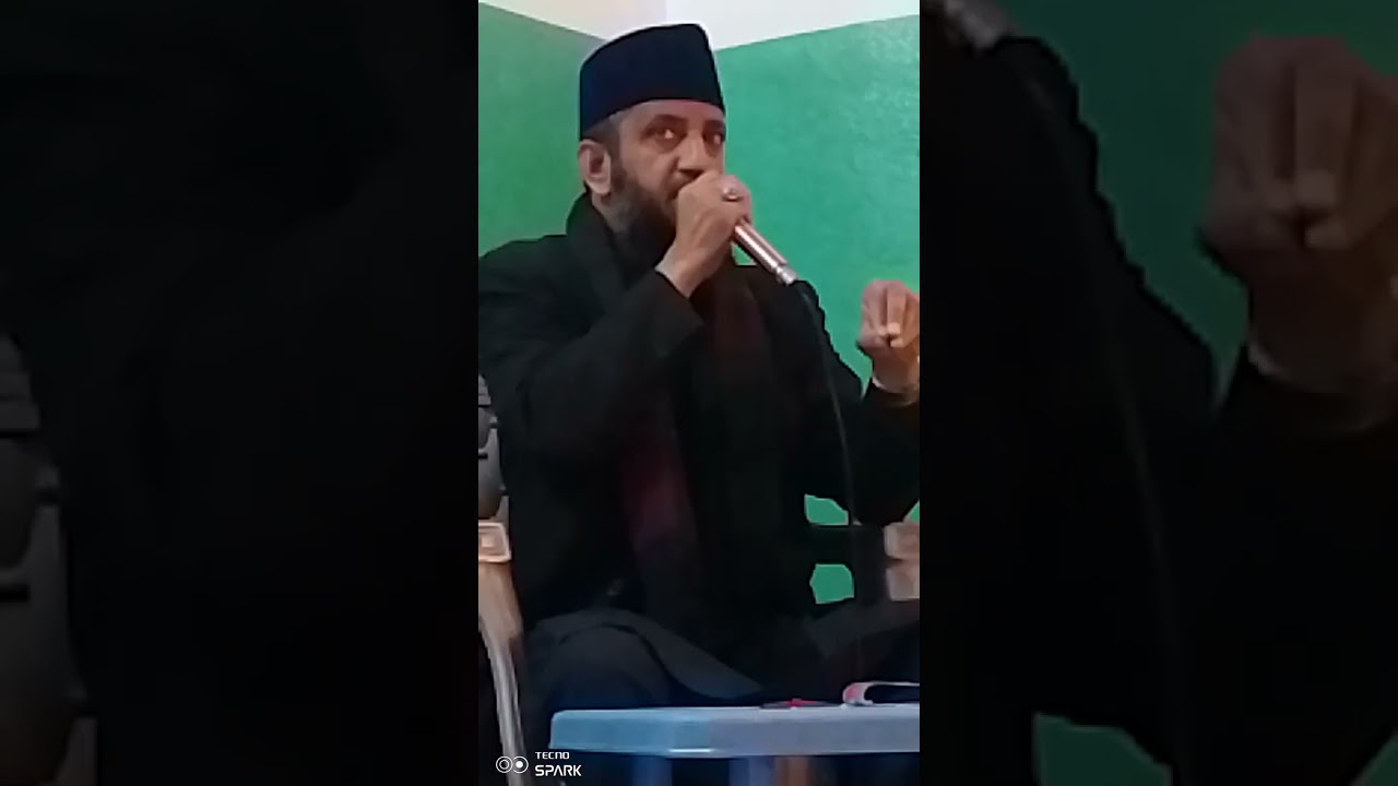 سرائے عالمگیر شہر میں خصوصی بیان ۔۔۔۔۔ علامہ محمد اشفاق فارسی 