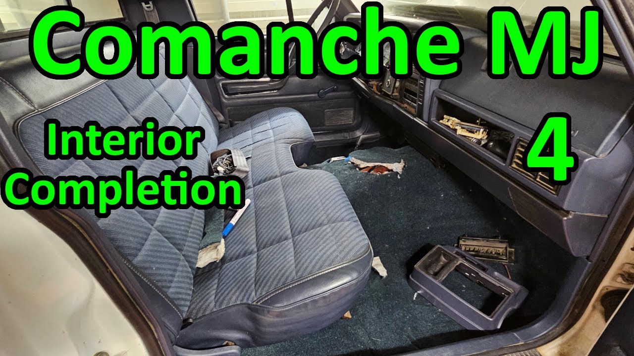 Completing the Interior - Jeep Comanche Resto