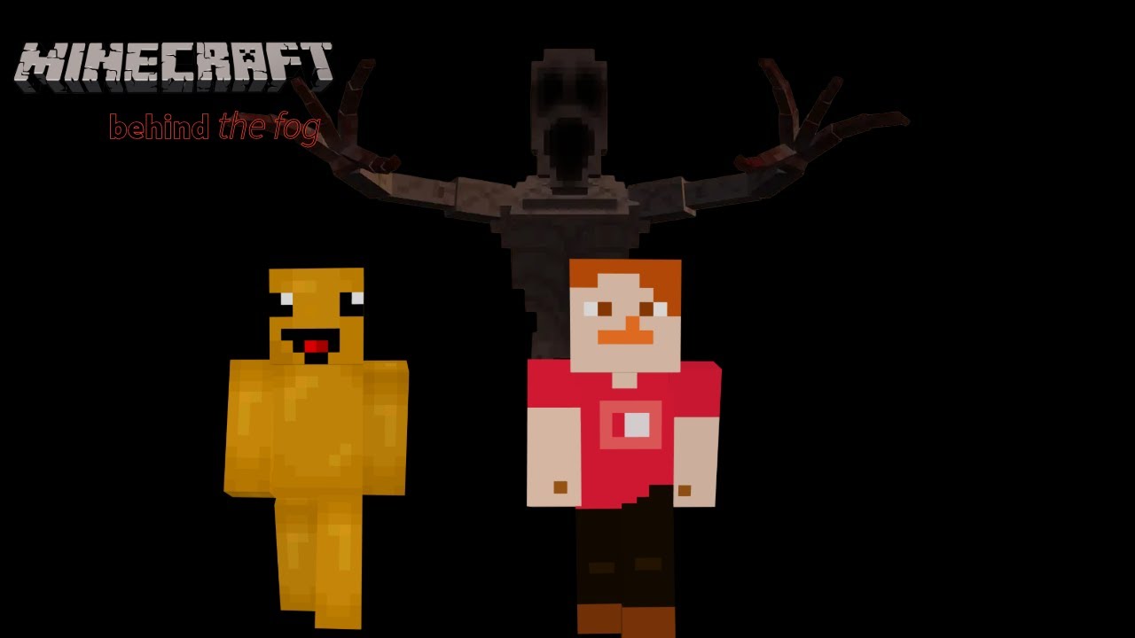 ce mob nous troll ! behind the fog #minecraft #horror