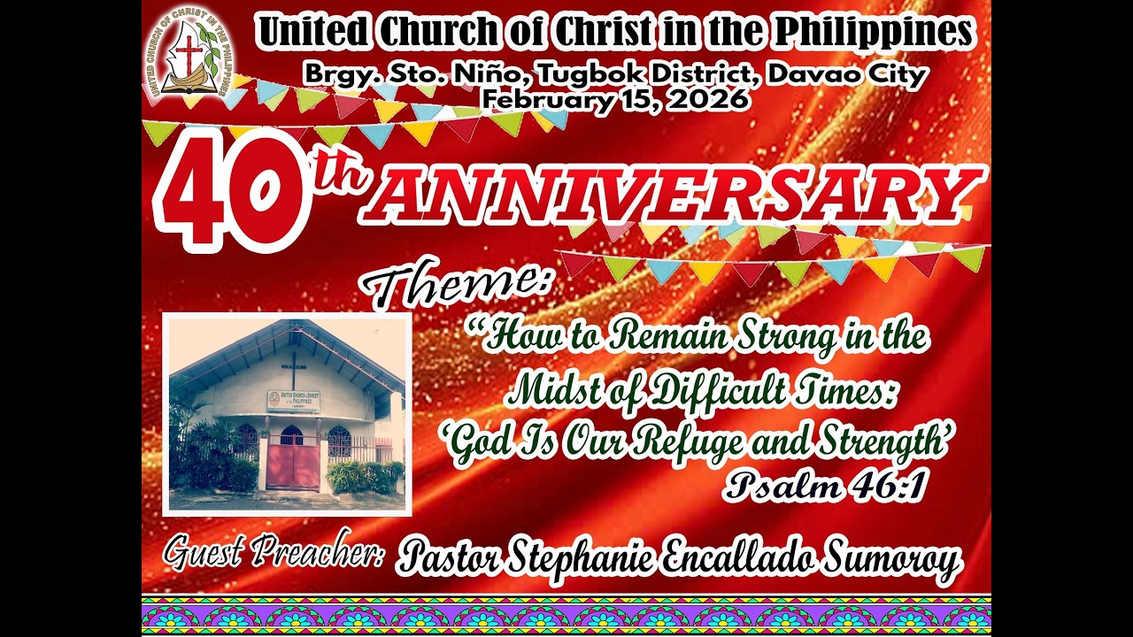 UCCP Mintal Relocation 40th Founding Anniversary