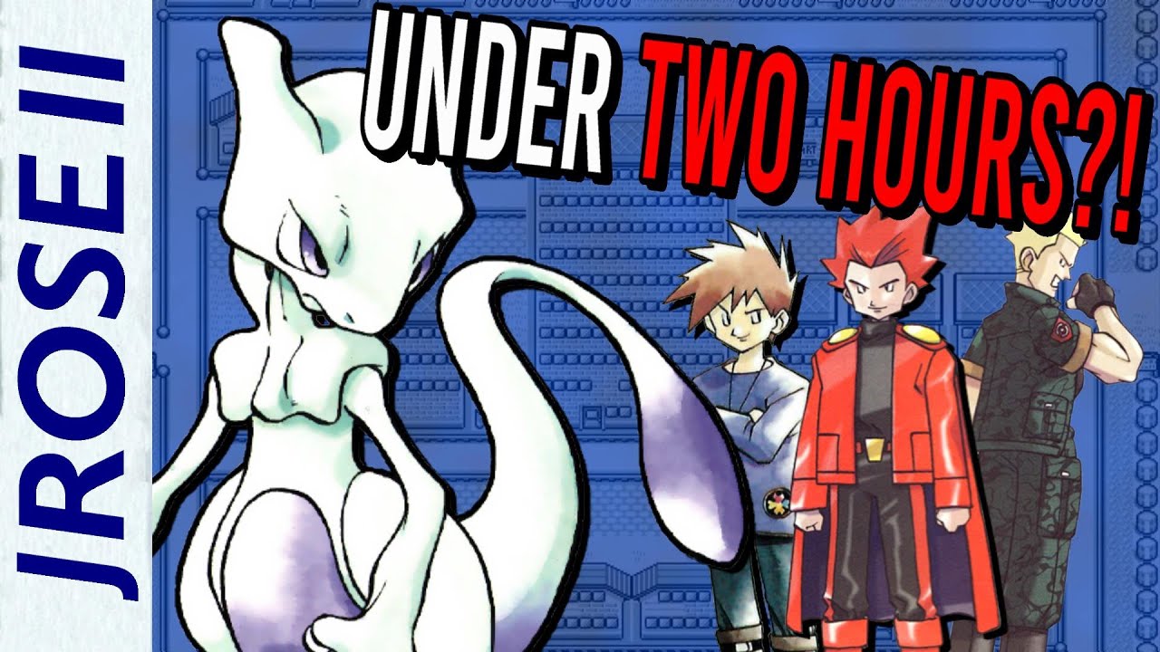 Is it Possible to do a Solo Run in Pokemon Red/Blue in UNDER TWO HOURS?!