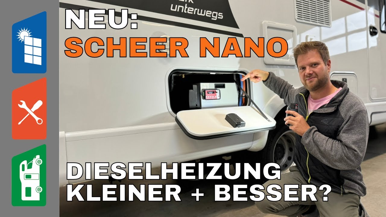Wir haben die neue SCHEER NANO eingebaut | Kompakte Dieselheizung anstatt ALDE im Wohnmobil