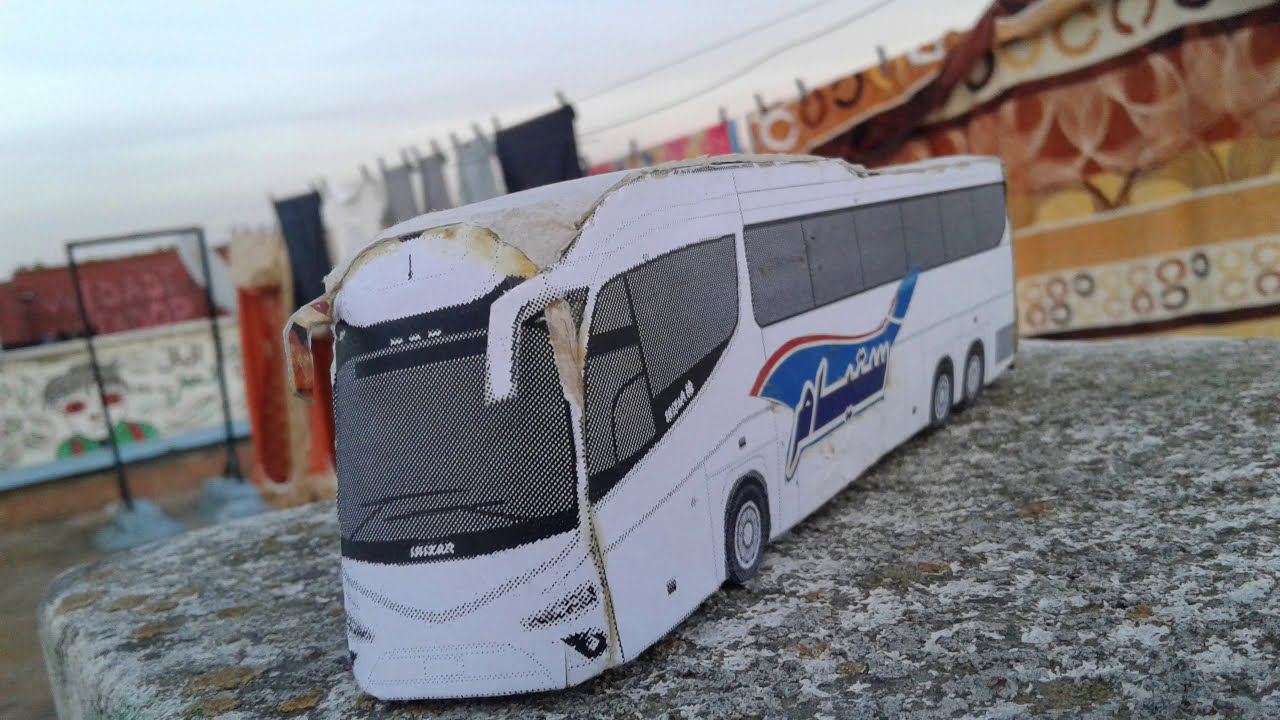 CTM Paper BUS حافلات من كرتون جميلة وبسيطة جدا مجرد حلم