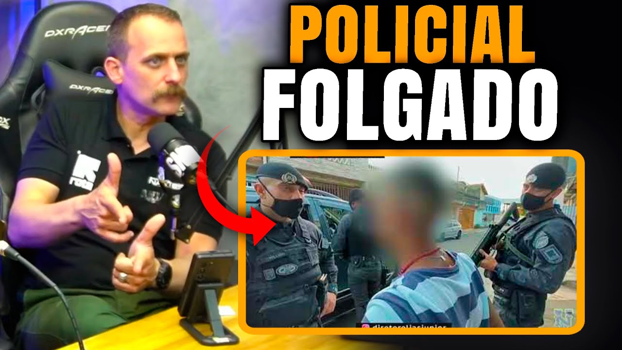 POLICIAL FOLGANDO NO ENQUADRO DA ROTA - SGT NANTES