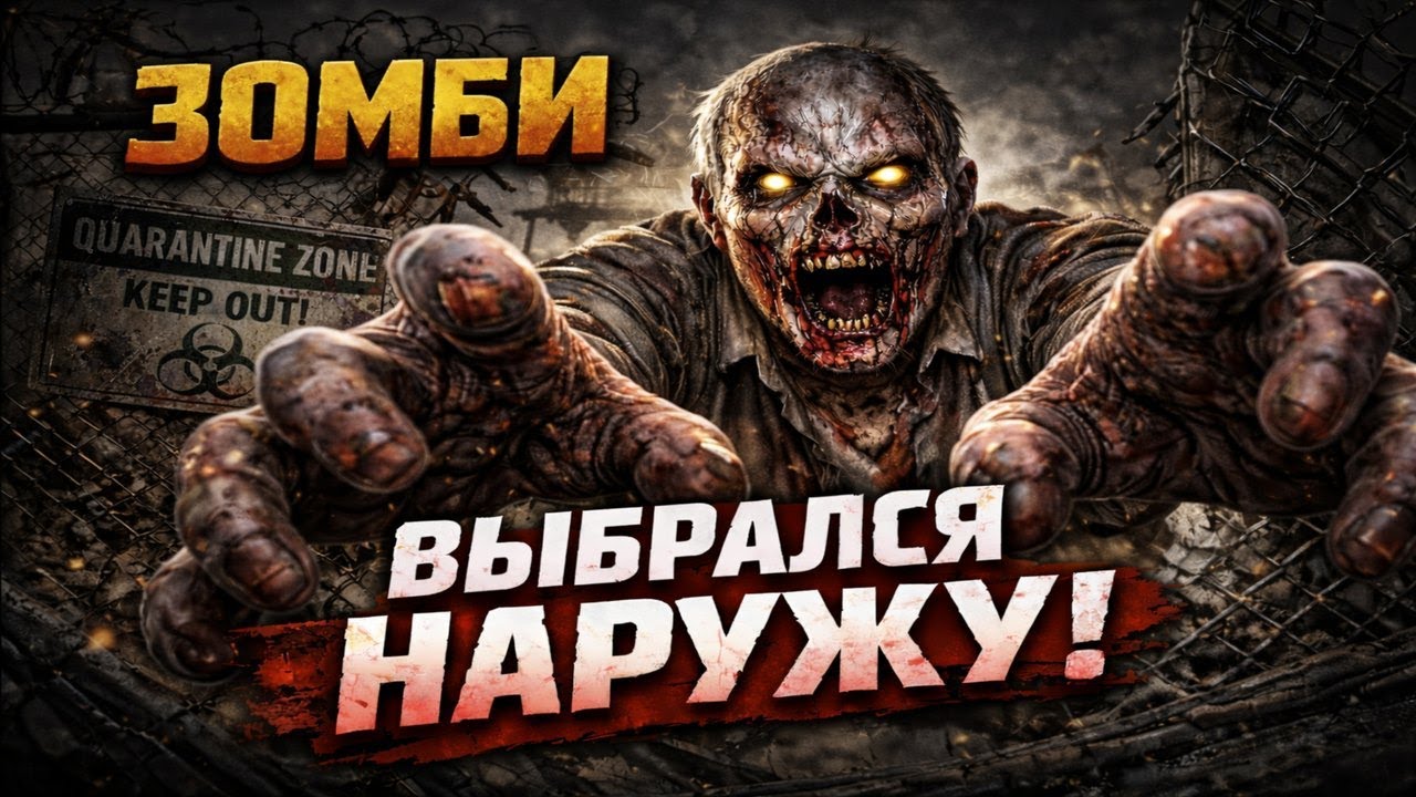 😱 ЗОМБИ ВЫБРАЛСЯ НАРУЖУ! Они мутируют!! | Quarantine Zone: The Last Check