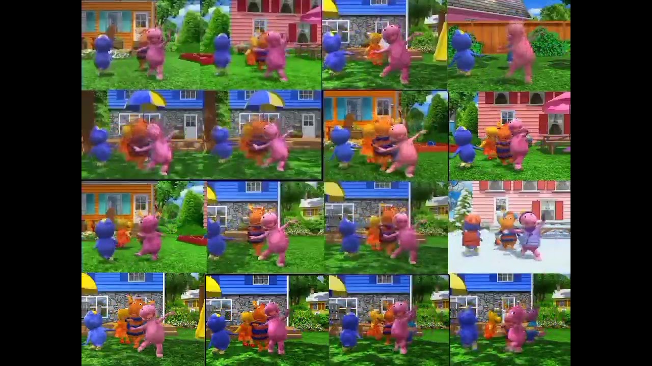 The Backyardigans Snacktime Song Sixteenparison (Includes/We Love Snow End Song) (FIXED)